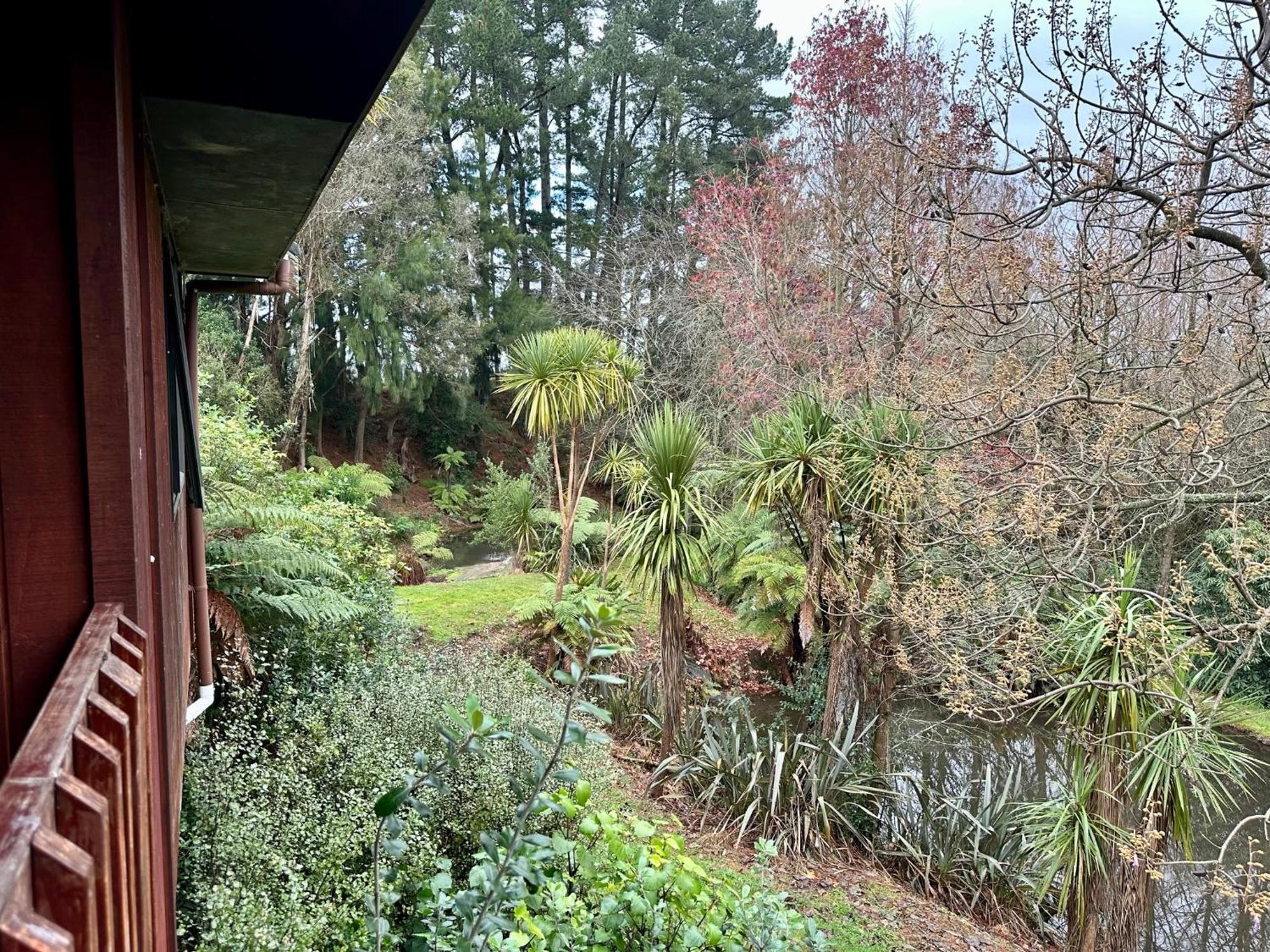 Peaceful In Beautiful Landscaped Native Bush Gully Chalet Tamahere